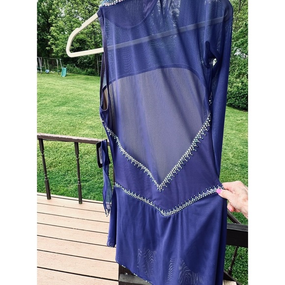 BRAD GRIFFIES SKATING DRESS PURPLE DESIGNER SIZE LARGE - Picture 3 of 4